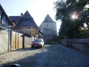 apus de soare in cetate