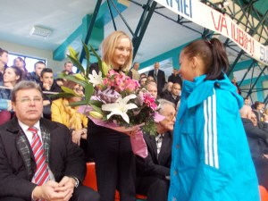 Flori pentru ministru